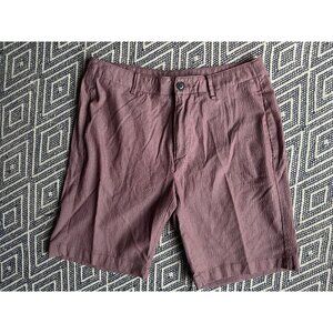 Men's Calvin Klein flat front shorts slim fit size 32